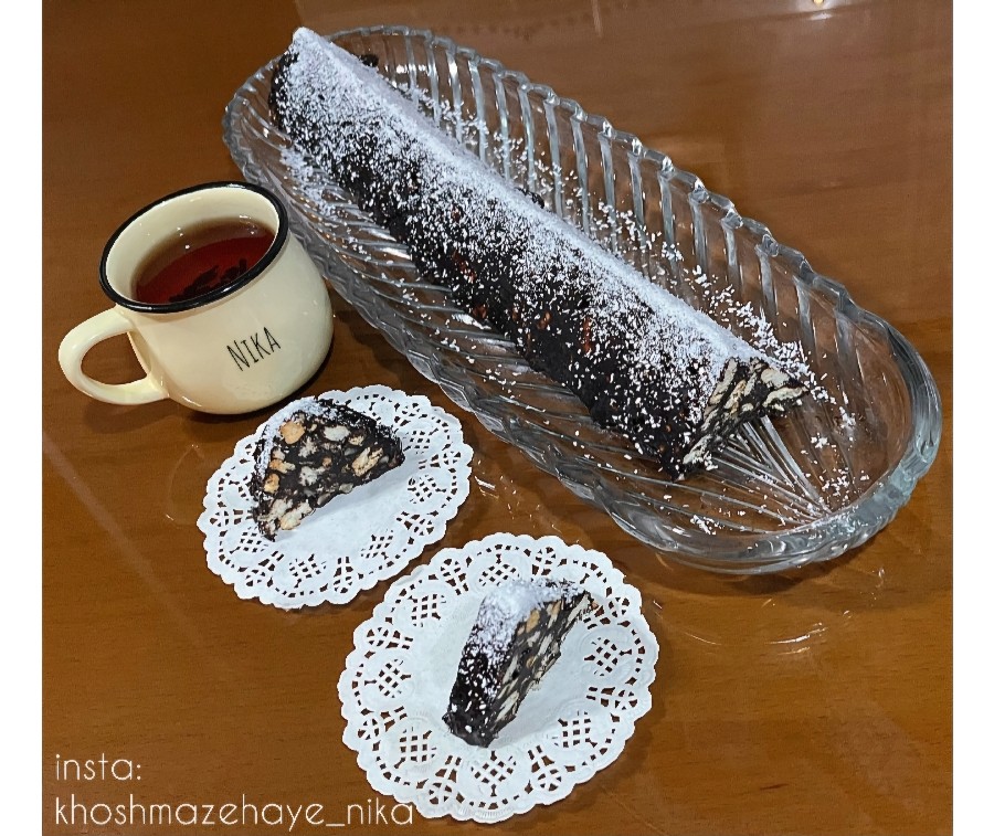 عکس #شیرینی_ شکلات_ آلمانی_ بدون _فر