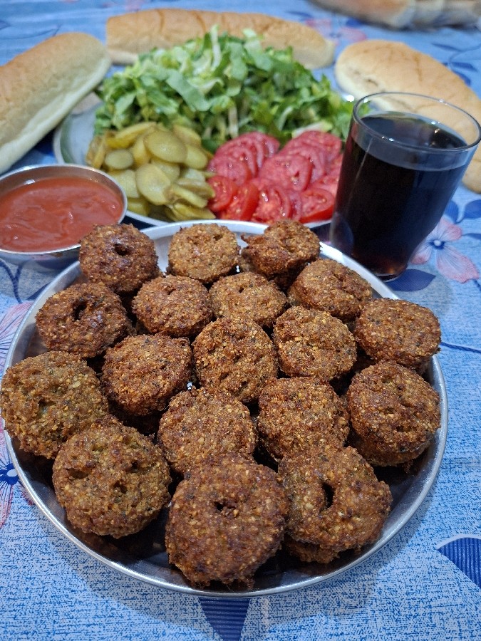 عکس فلافل گوشت