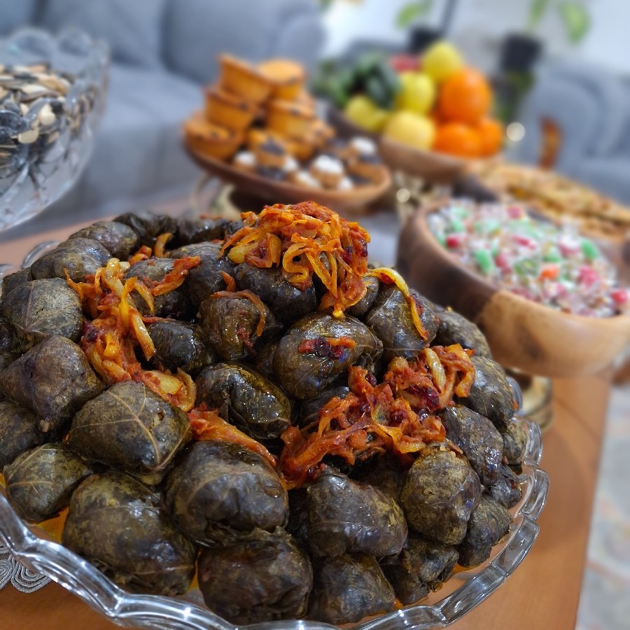 عکس دلمه برگ مو ?