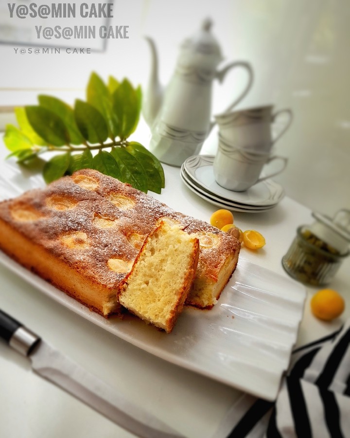 عکس کیک زردآلو