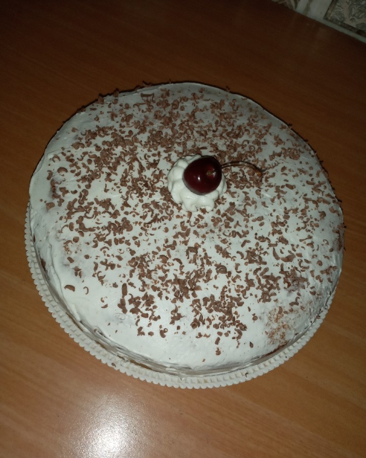 عکس کیک خامه ای