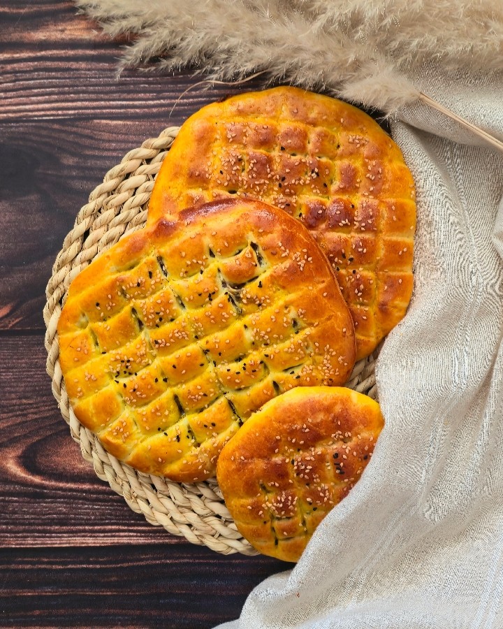 عکس نان گردویی
نان بریوش
