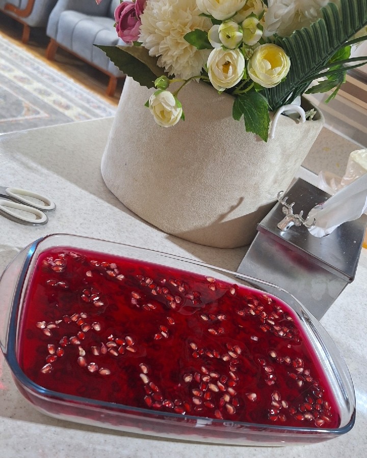 عکس دسر میوه ای
