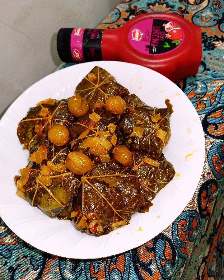عکس دلمه برگ میم