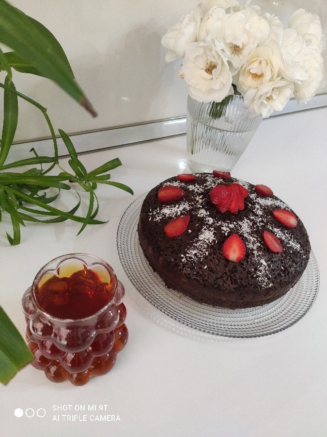 عکس کیک شکلاتی