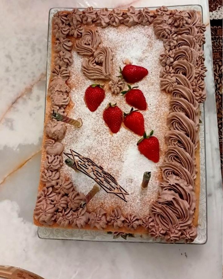 عکس کیک سه سوته