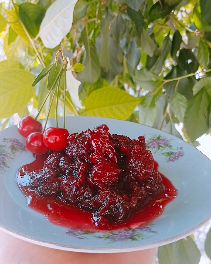 عکس مربای آلبالو