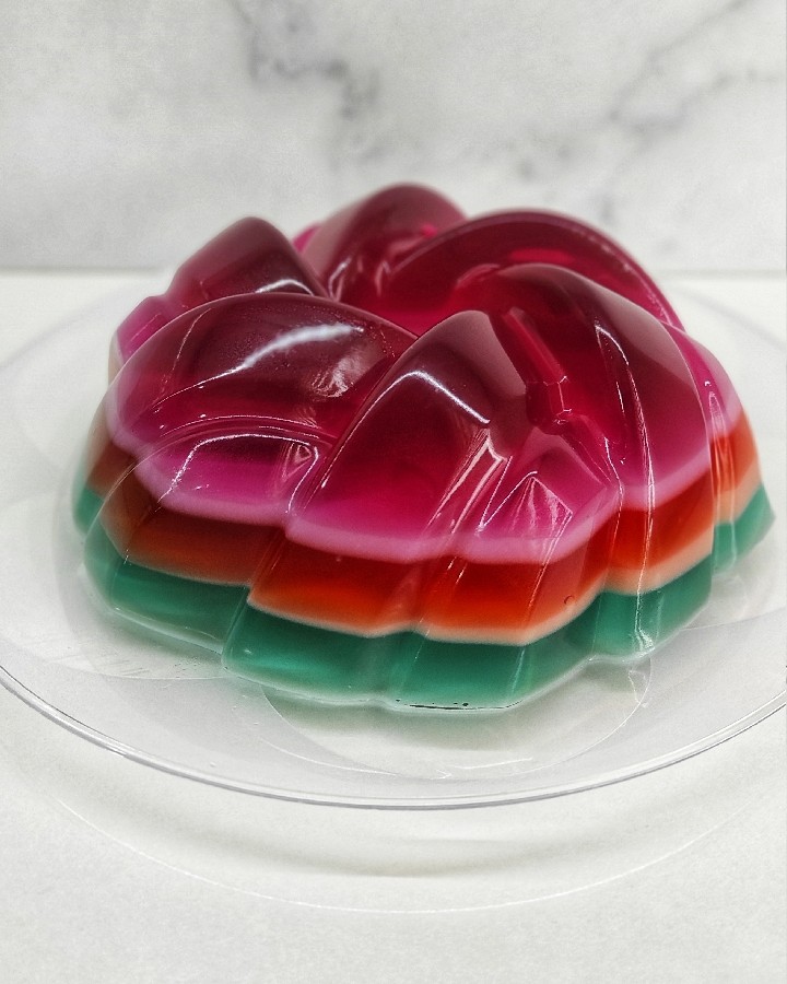 عکس ژله رنگین کمان
