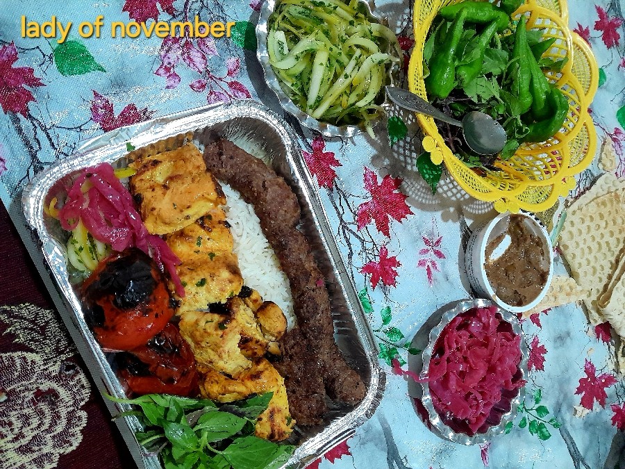 عکس جوجه و کباب