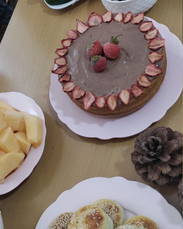 عکس کیک شکلاتی 