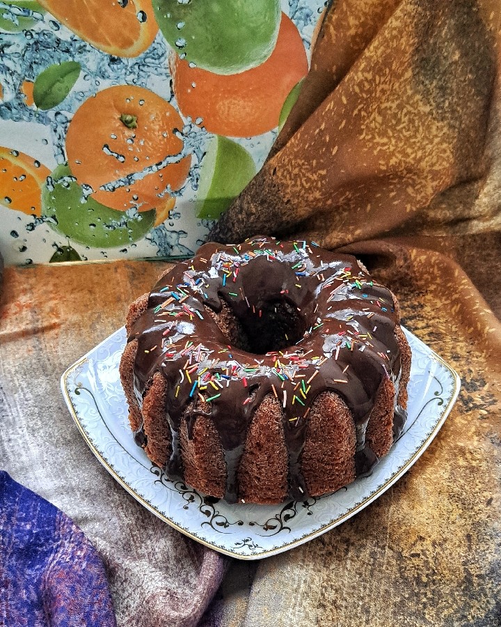 عکس کیک محشر شکلاتی