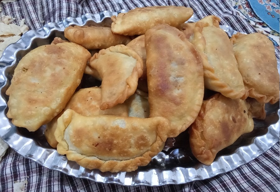 عکس پیراشکی مرغ 