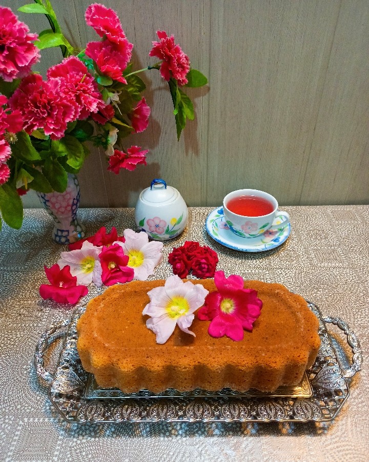 عکس کیک اسفنجی