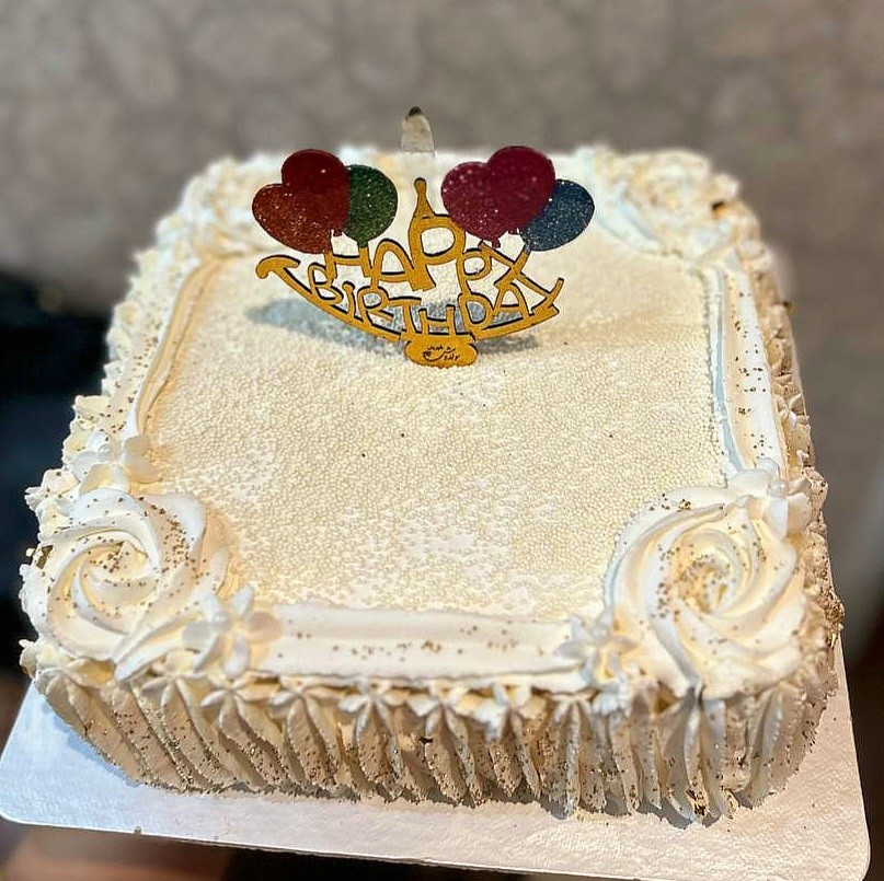 عکس کیک خامه ای