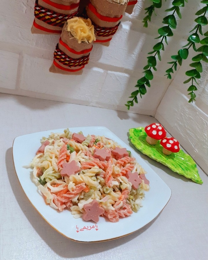 عکس سالاد ماکارونی