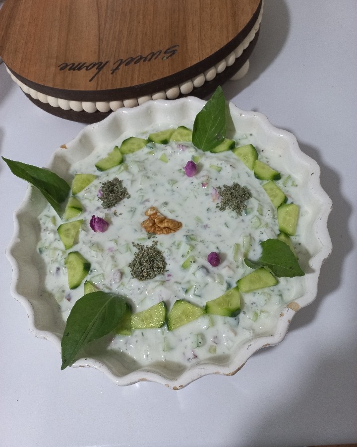 عکس ماست خیار