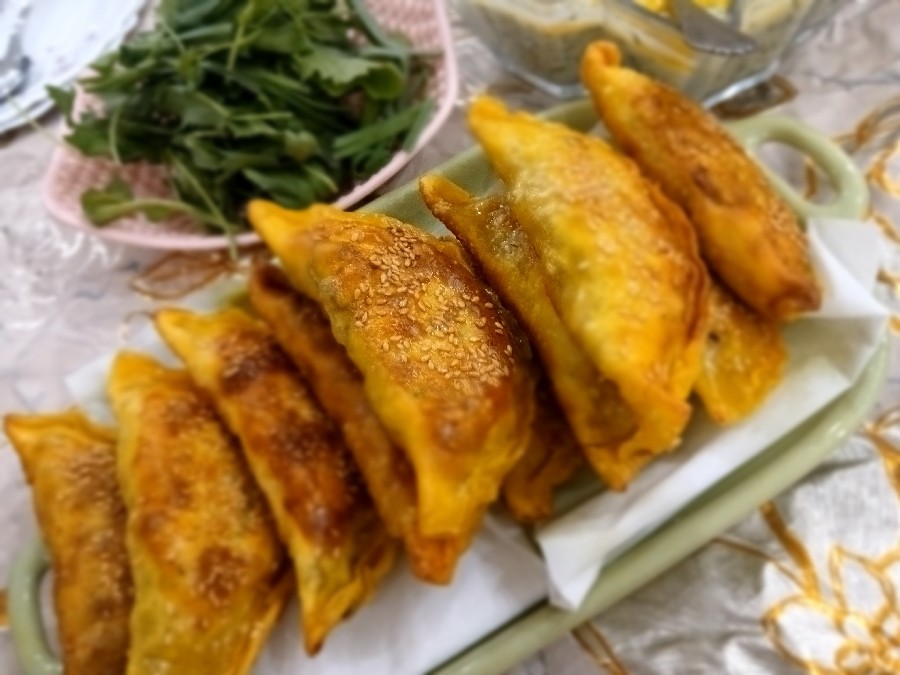 عکس پیراشکی گوشت