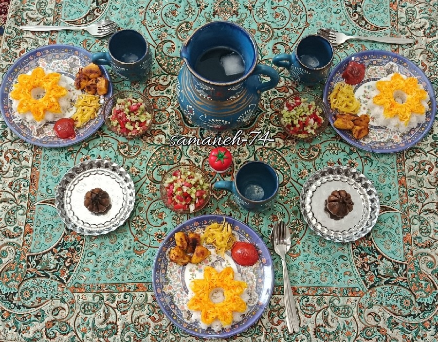عکس پلو قالبی