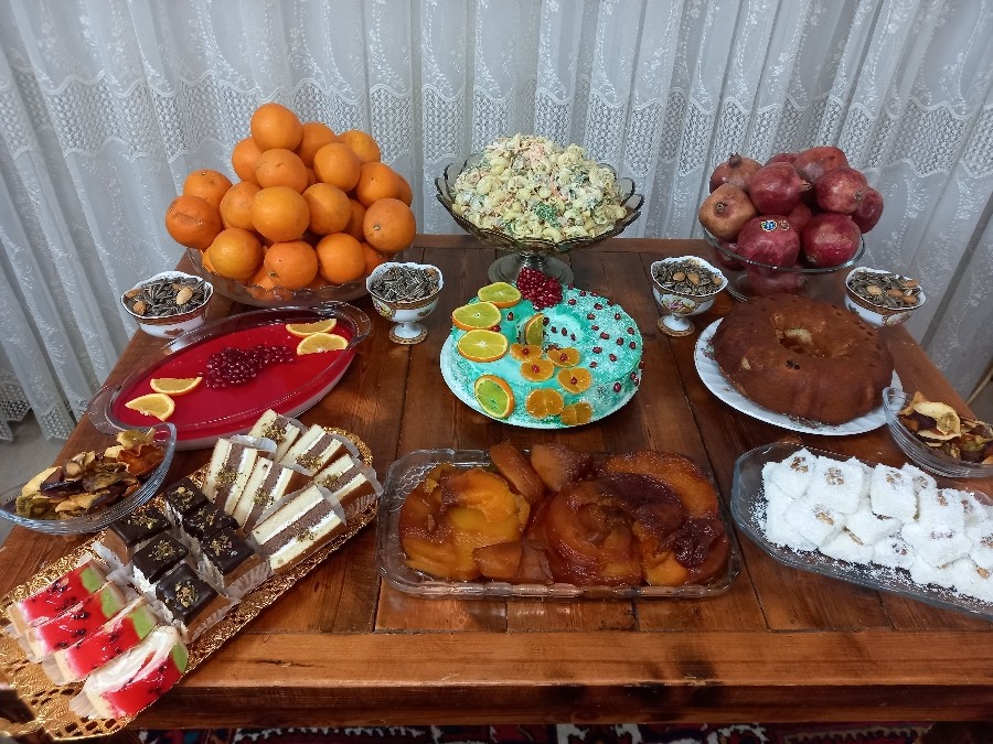 عکس جامانده از شب یلدا