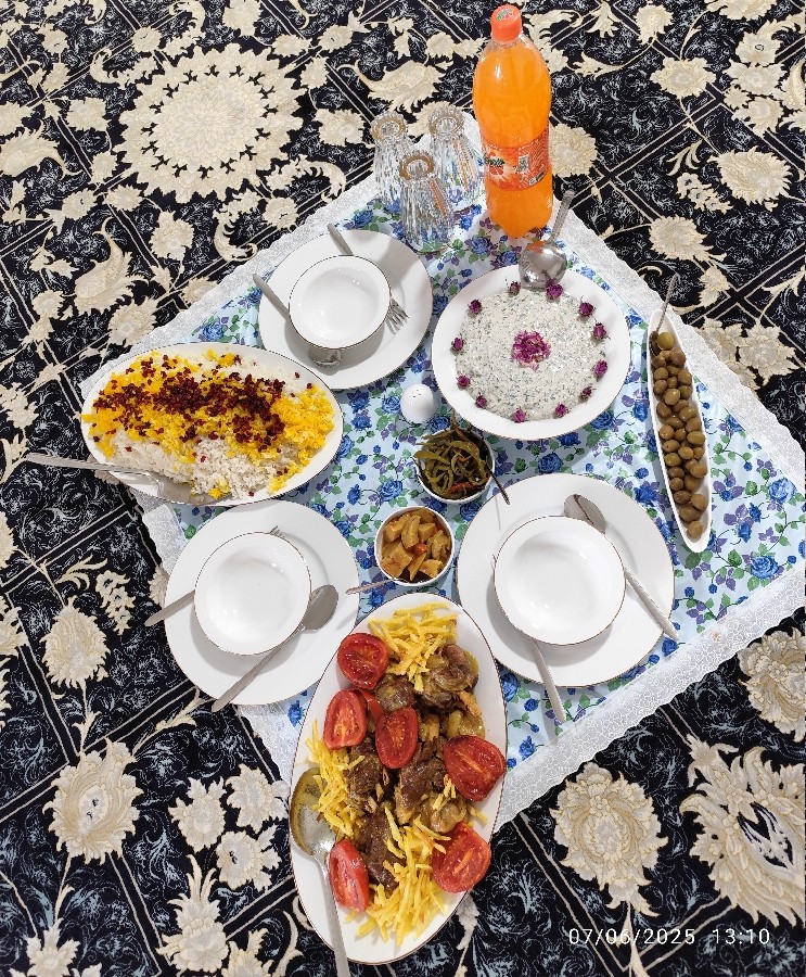 عکس چلو گوشت