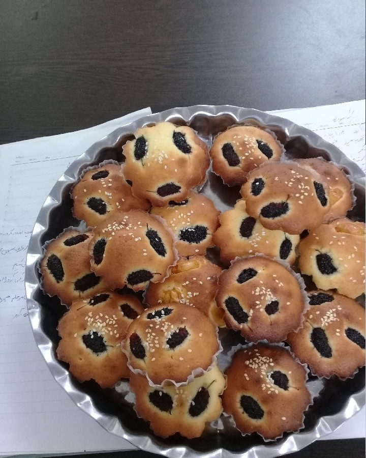 عکس کیک میوه ای