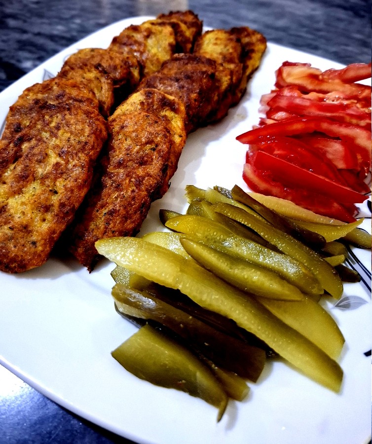 عکس کتلت مرغ