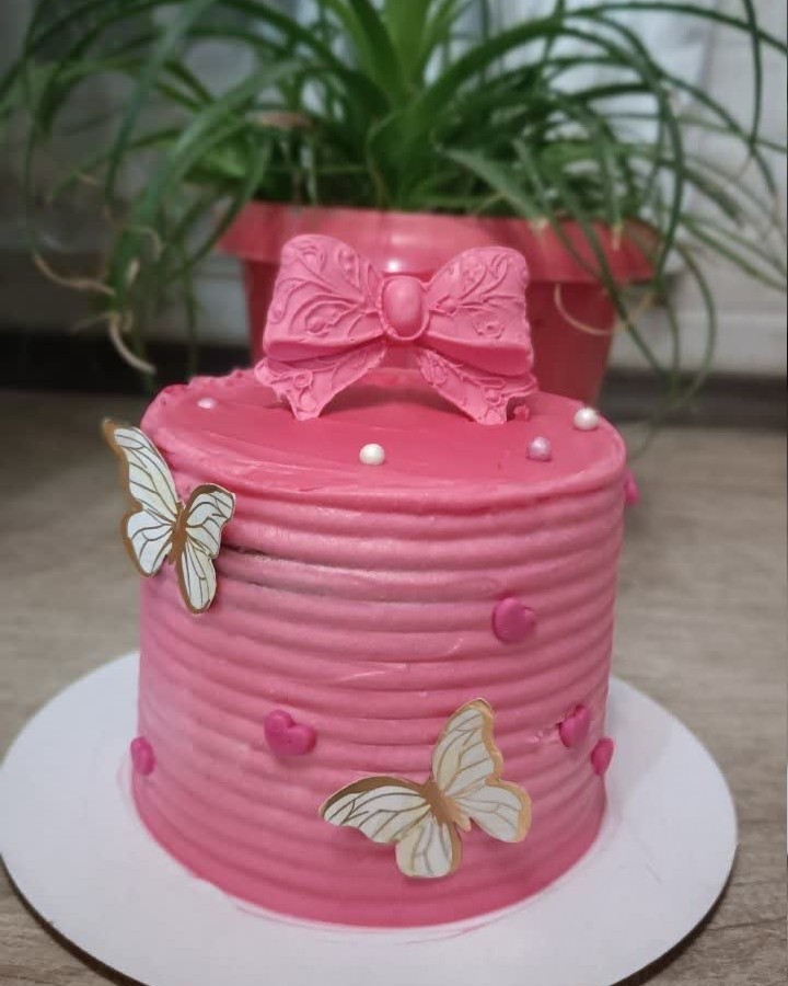 عکس مینی کیک دخترانه 
برای خواهرزاده قشنگم 
?♥