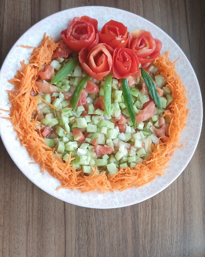 عکس سالاد شیرازی