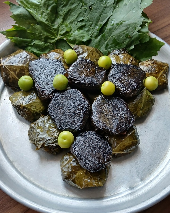 عکس دلمه برگ مو