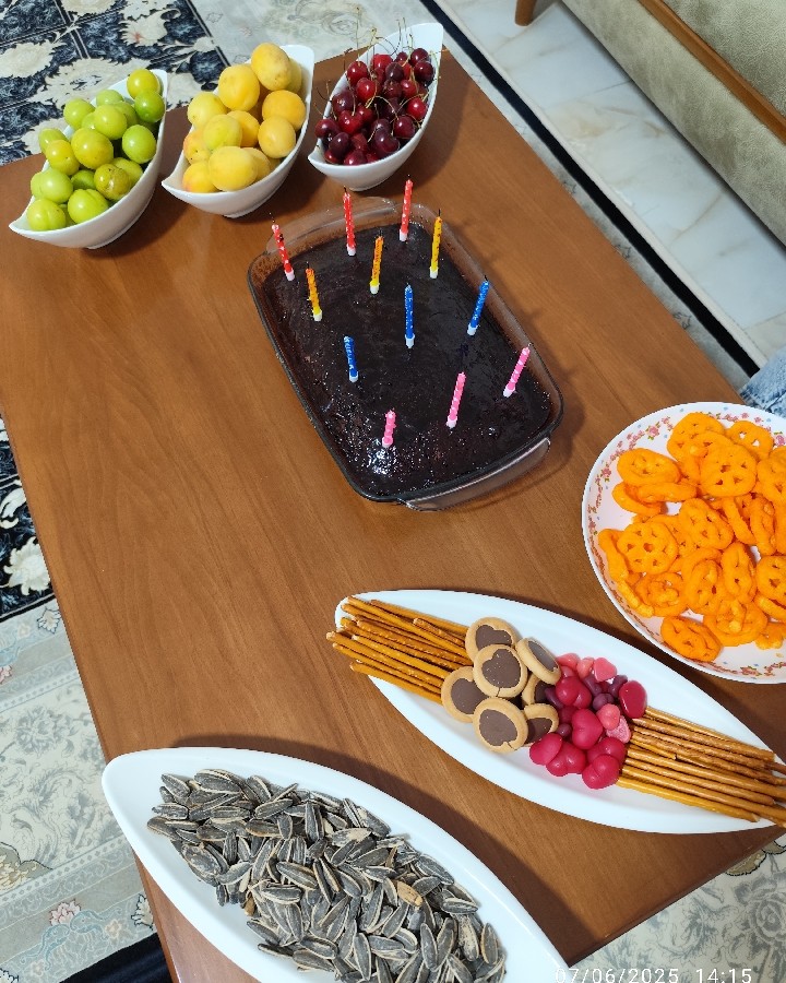 عکس کیک خیس شکلاتی