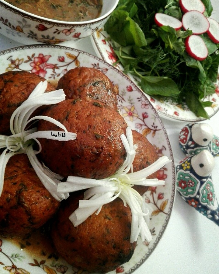 عکس کوفته مرغ و سویا