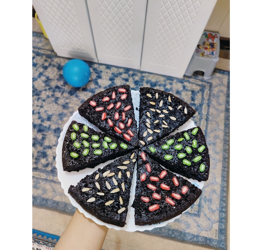 عکس کیک خیس شکلاتی 