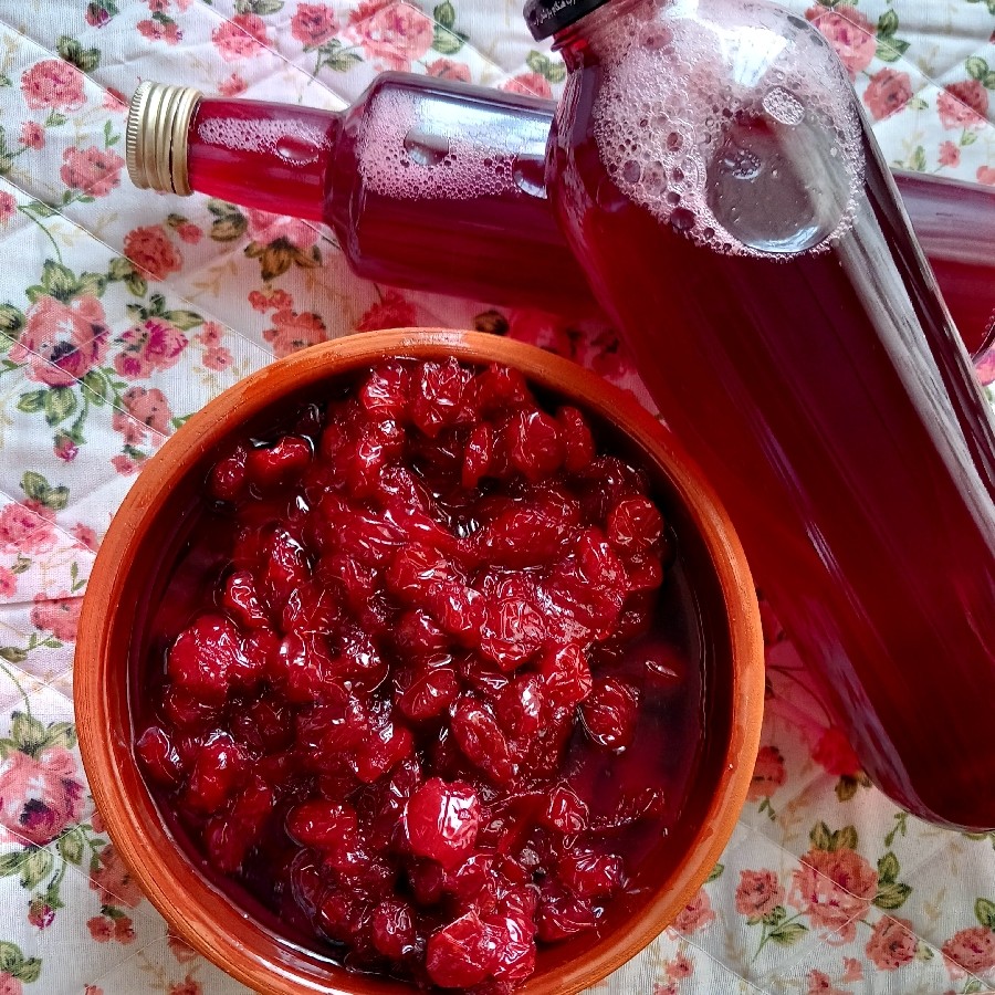 عکس مربای آلبالو