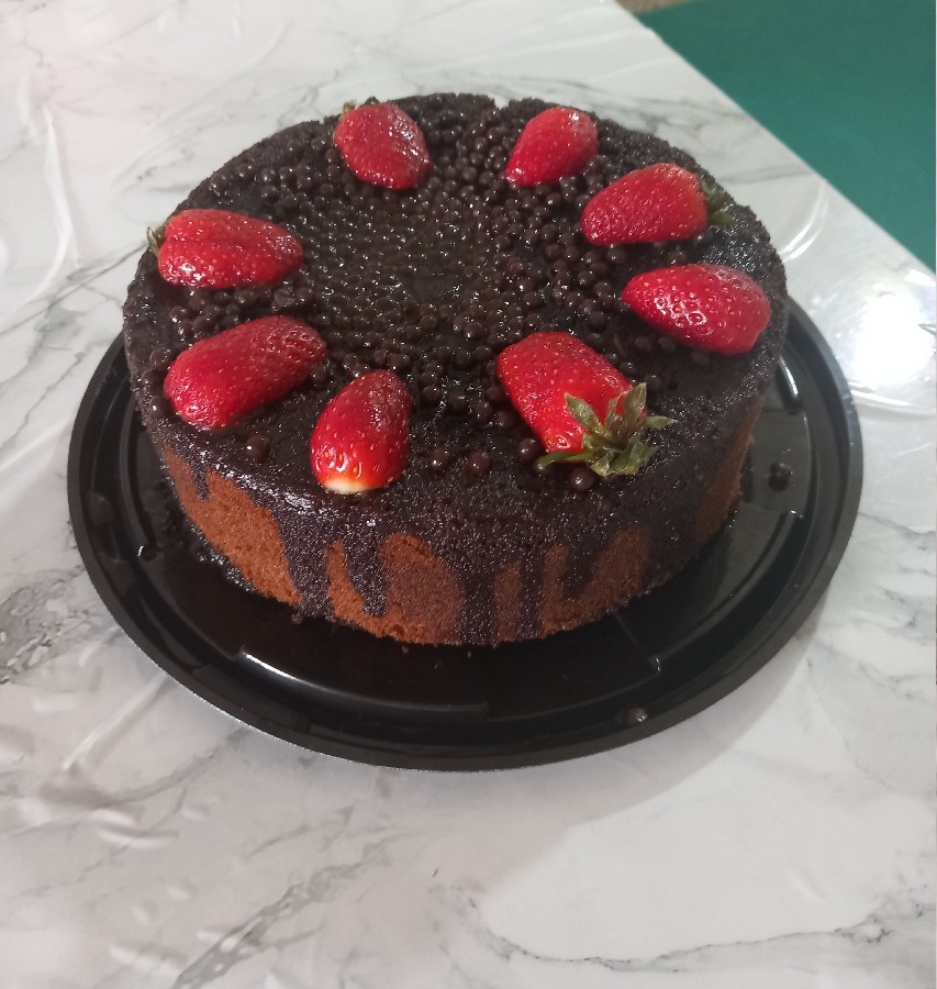 عکس کیک شکلاتی 