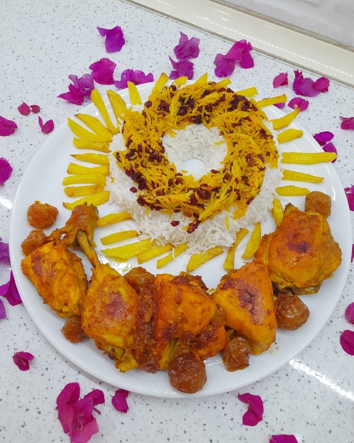 عکس مرغ زعفرانی 