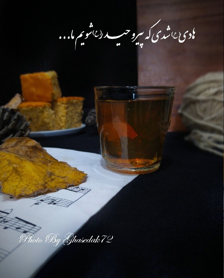 عکس ✨هادی(ع) شدی که
پیرو حیــــدر(ع) شَویــم ما....✨