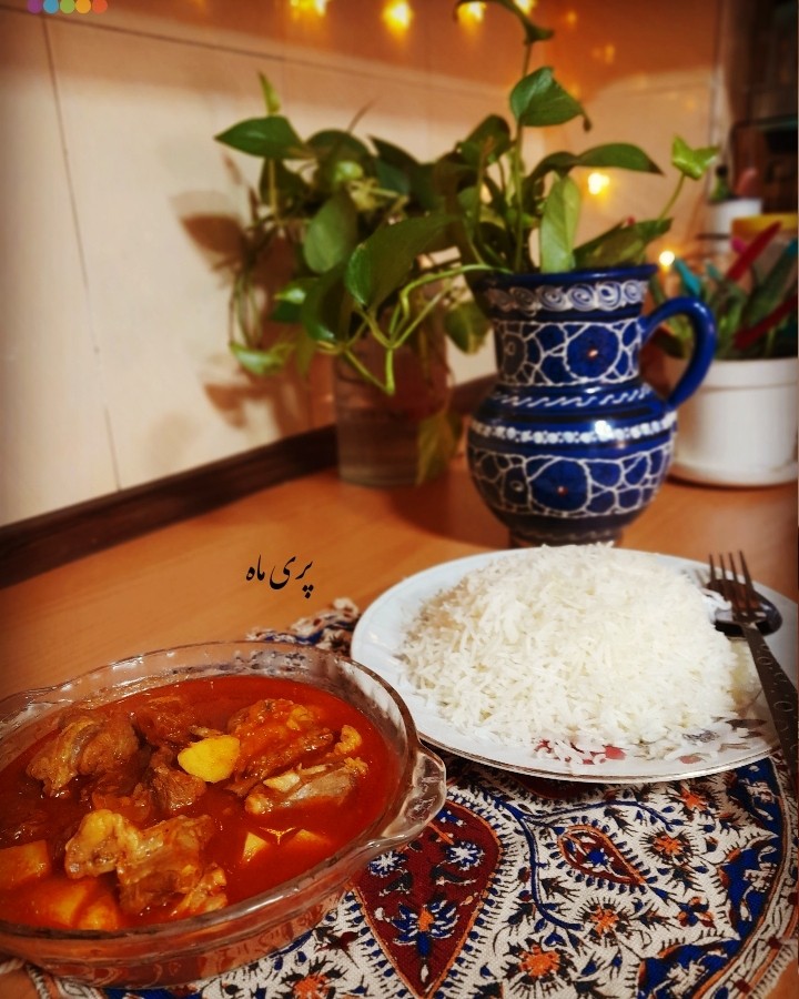 عکس خورشت آلوچه