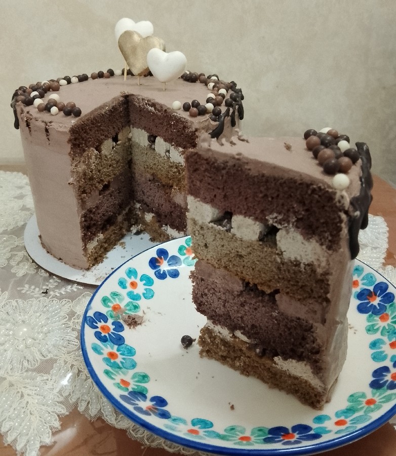 عکس کیک موکا
