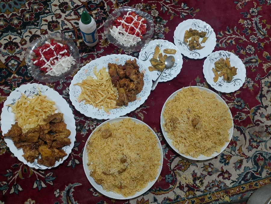 عکس دورهمی باشه و این غذای خوشمزه 