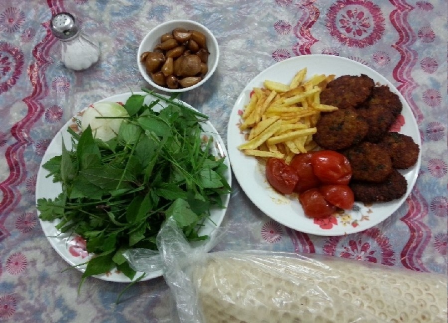 عکس کباب شامی 