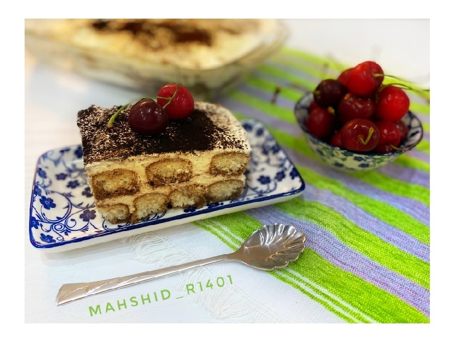 عکس تیرامیسو بدون تخم مرغ