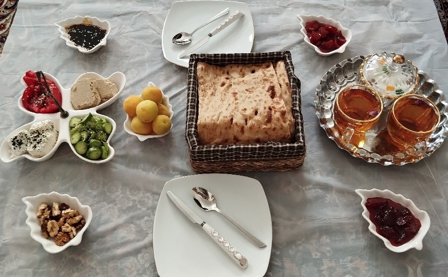 عکس صبحانه