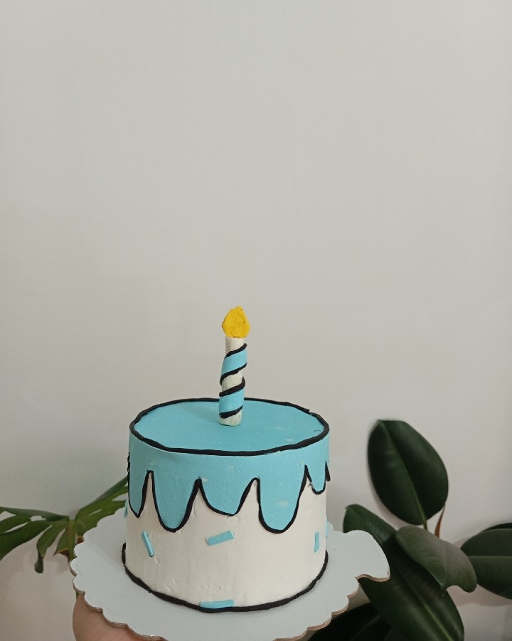 عکس کیک کارتونی
