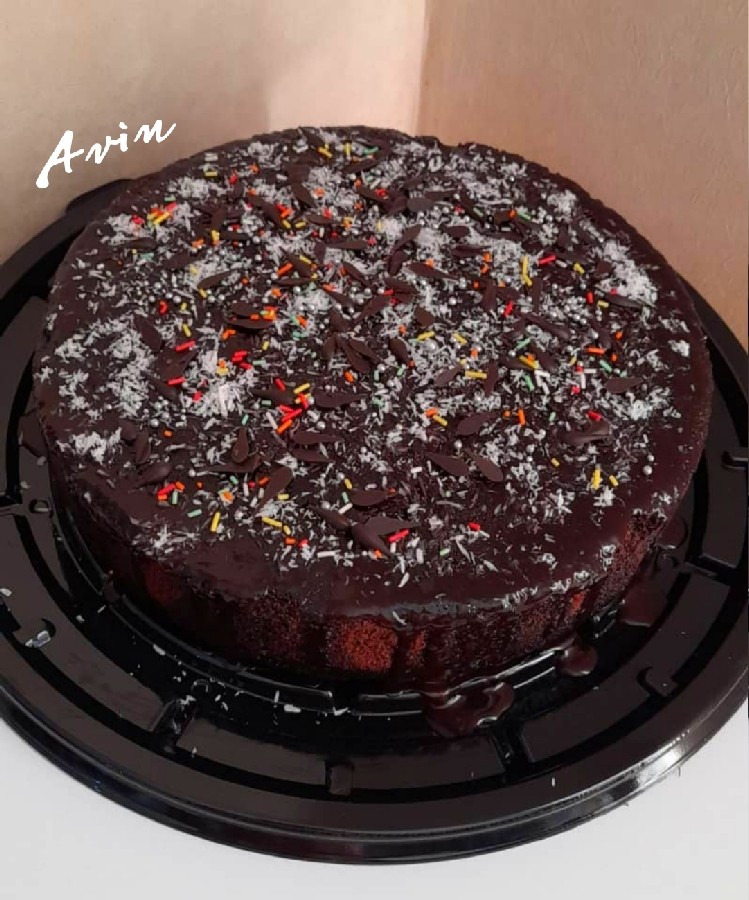 عکس کیک شکلاتی