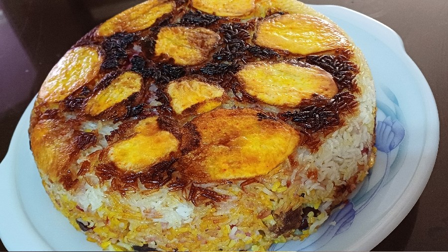 عکس آلبالو پلو 