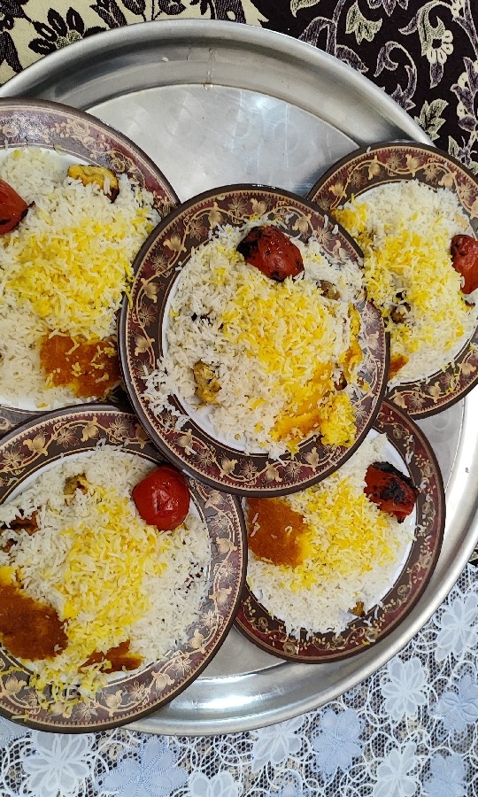عکس غذای نذری هیئت
