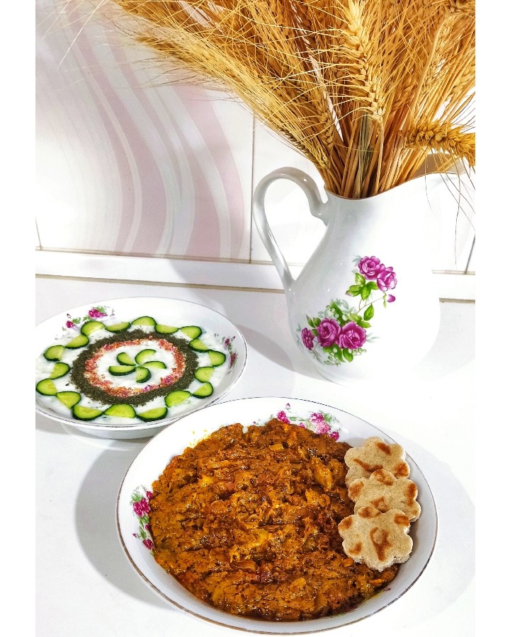 عکس خوراک بادمجان