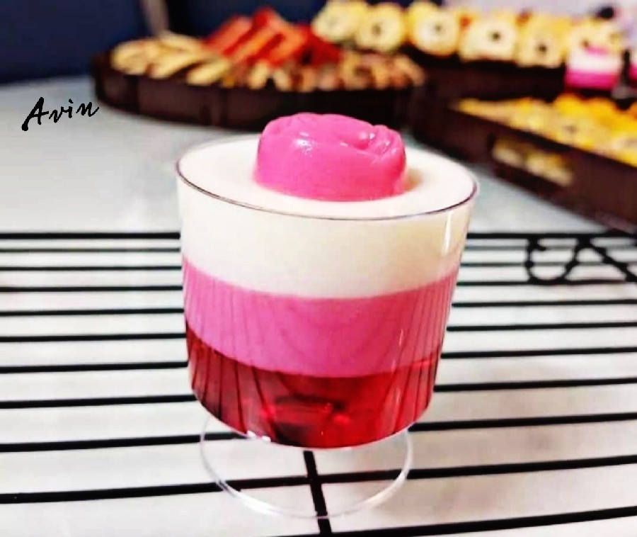 عکس ژله چند لایه