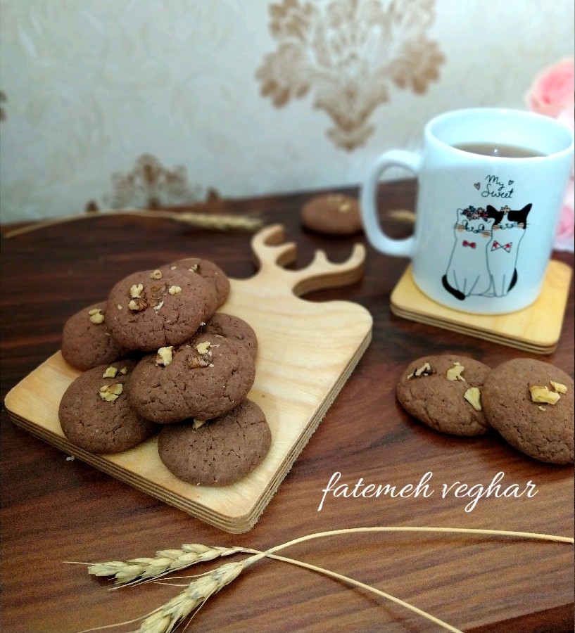 عکس کوکی شکلاتی 