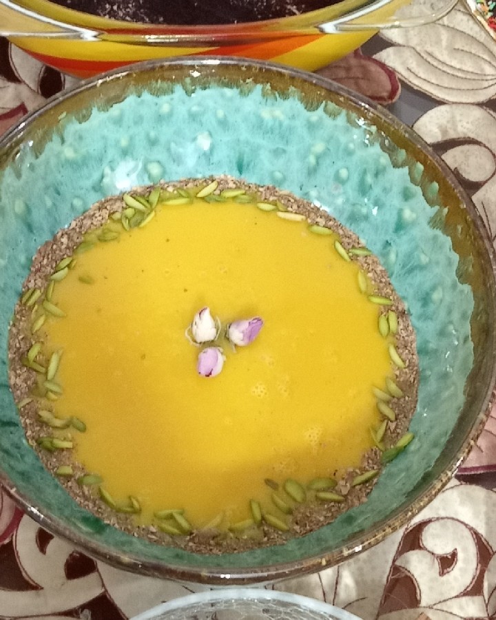 عکس حلوای ماهونی لبنانی
